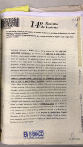 O que é transcrição de imóvel